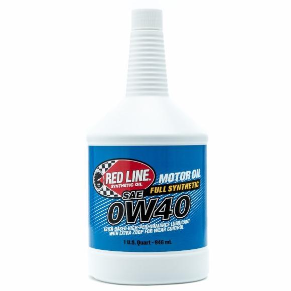 Red Line 0W-40 Motor Oil - 1 Quart