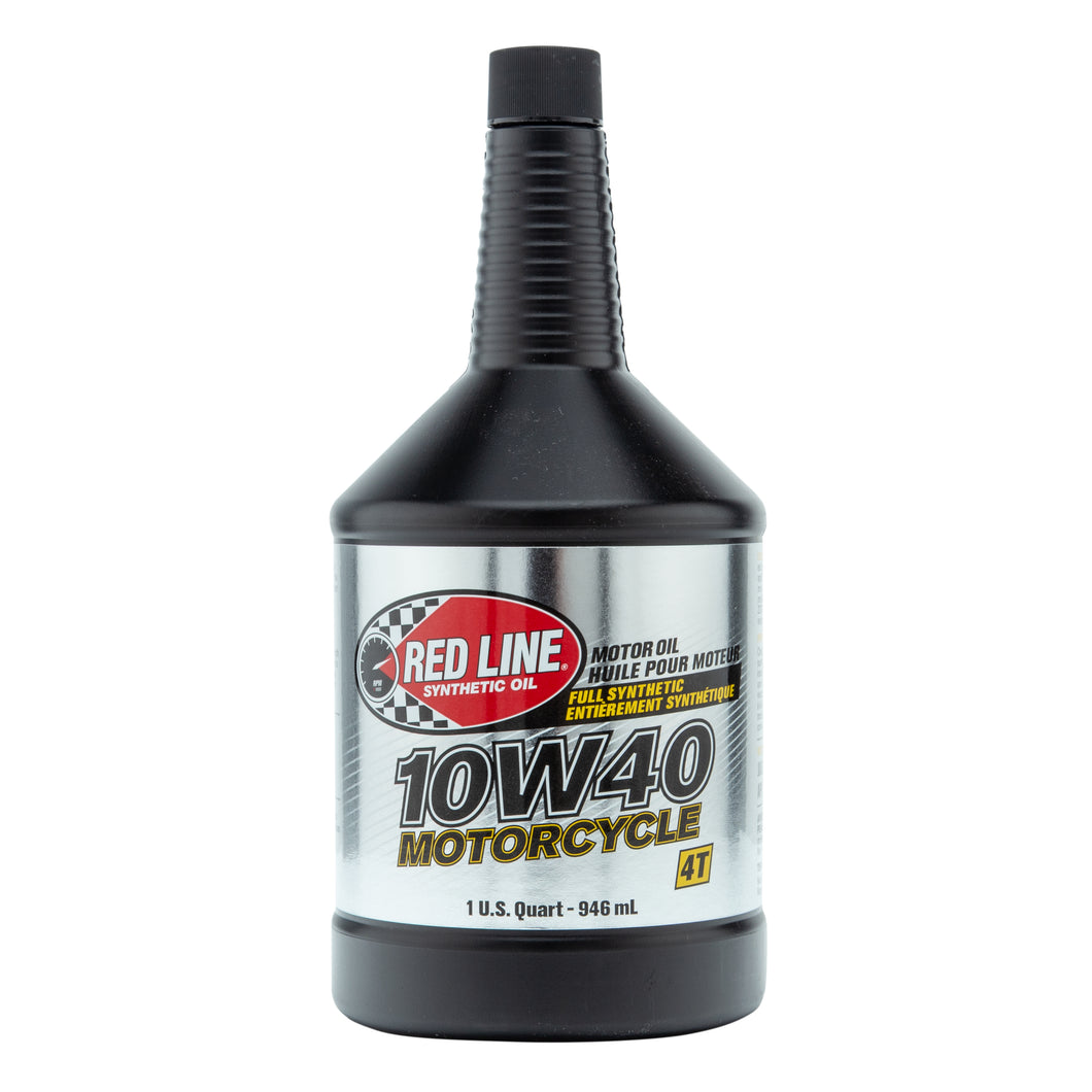 Red Line 10W-40 Motorcycle Oil - 1 Quart
