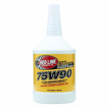 Load image into Gallery viewer, Red Line 75W-90 GL-5 Gear Oil - 1 Quart
