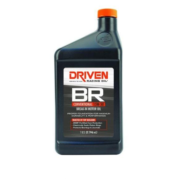 Driven BR 15W-50 Conventional Break-In Oil - 1 Quart
