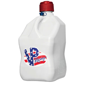 VP Racing Fuels 35221 Red/White/Blue Square Utility Jug - 5 Gallon