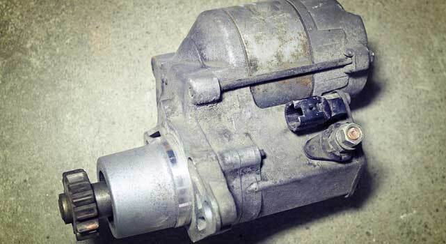 The starter solenoid is the part of the starter that takes the most abuse and is often the first part to break down in the starter itself. The starter solenoid is the part of the starter that takes the most abuse and is often the first part to break down in the starter itself.